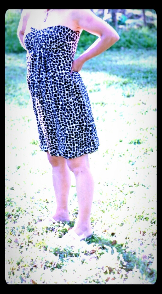 100% silk White House Black Market dress